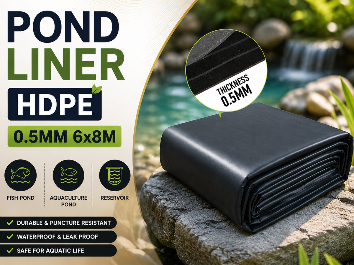 Pond Liner 6x8m 0.5mm