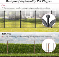 Thumbnail for Pet Playpen Dog Playpen Fence 12 Panels