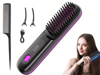Thumbnail for Cordless Hair Straightener Brush 3 Setting