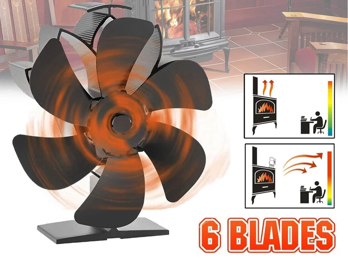 Stove Fan Fireplace Fan