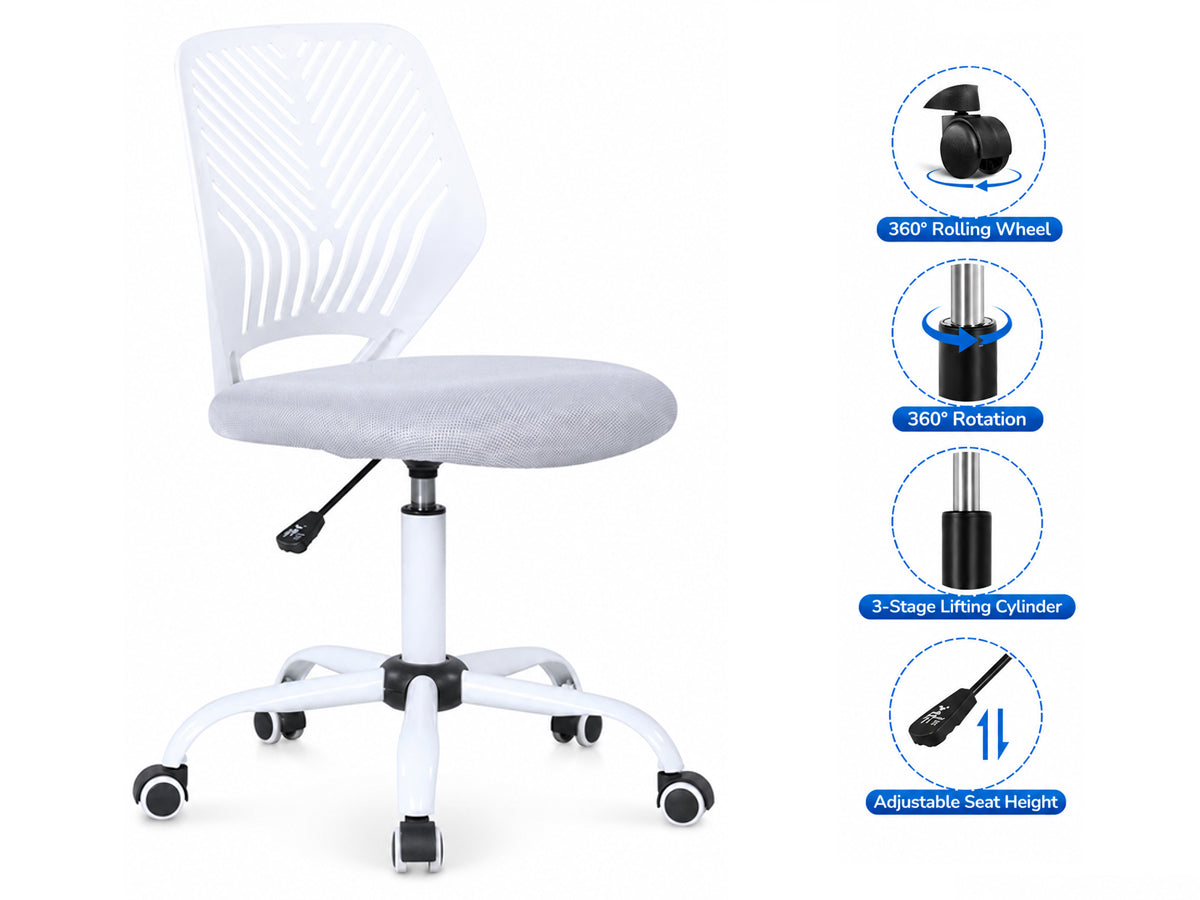 Office Chair, Adjustable Height, Swivel, Ergonomic
