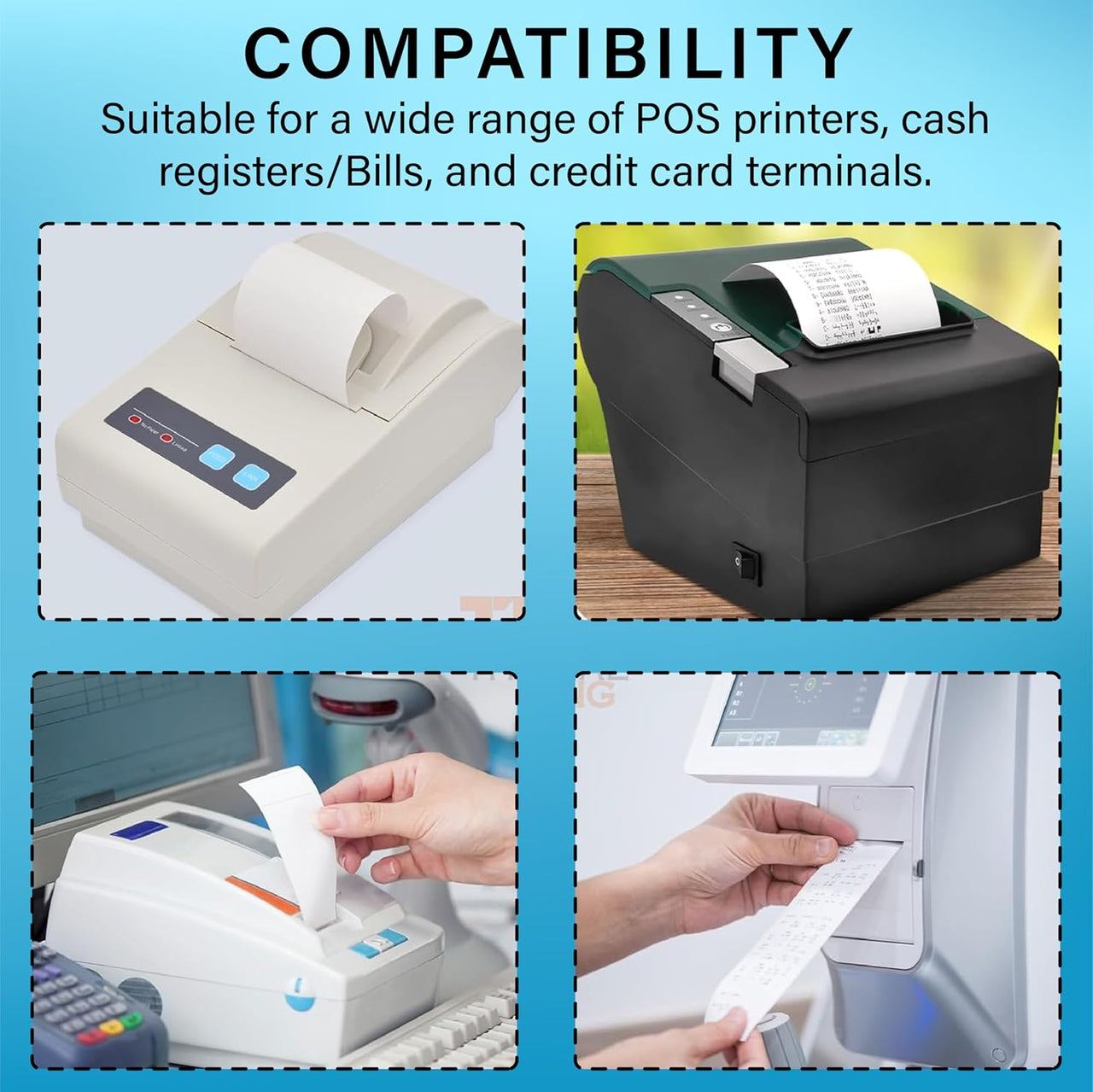EFTPOS Roll 80x80 50 ROLLS