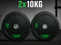 Thumbnail for Bumper Plates Weight Plates 10KG - Pair