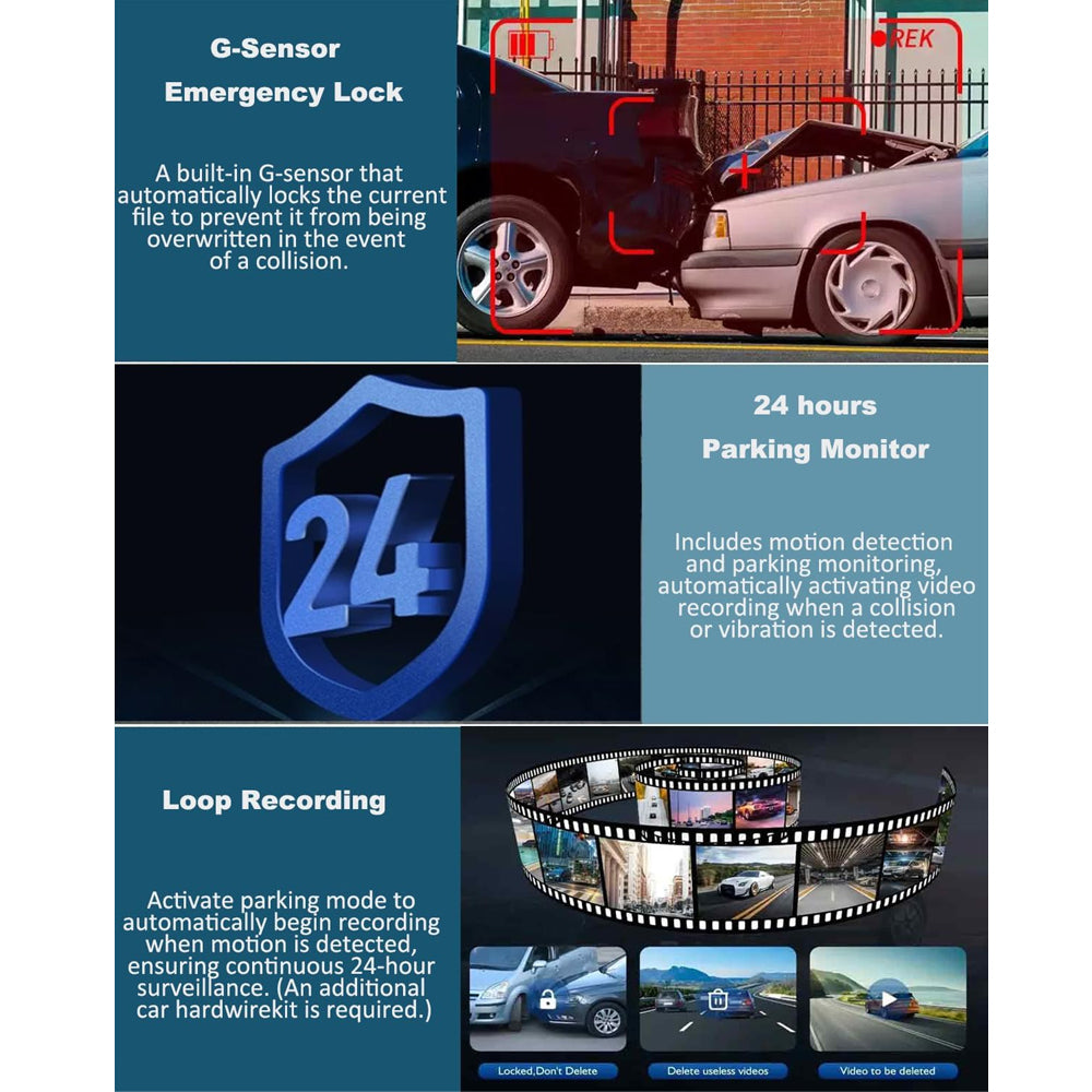Full HD 1080P Mini Dash Cam Car