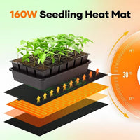 Thumbnail for Seedling Heat Mat 121 x 53cm Heating Pad