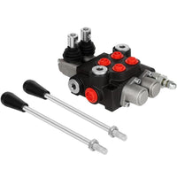 Thumbnail for 2 Spool Hydraulic Directional Control Valve 11 Gpm double acting cylinder spool