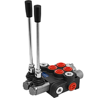 Thumbnail for 2 Spool Hydraulic Directional Control Valve 11 Gpm double acting cylinder spool