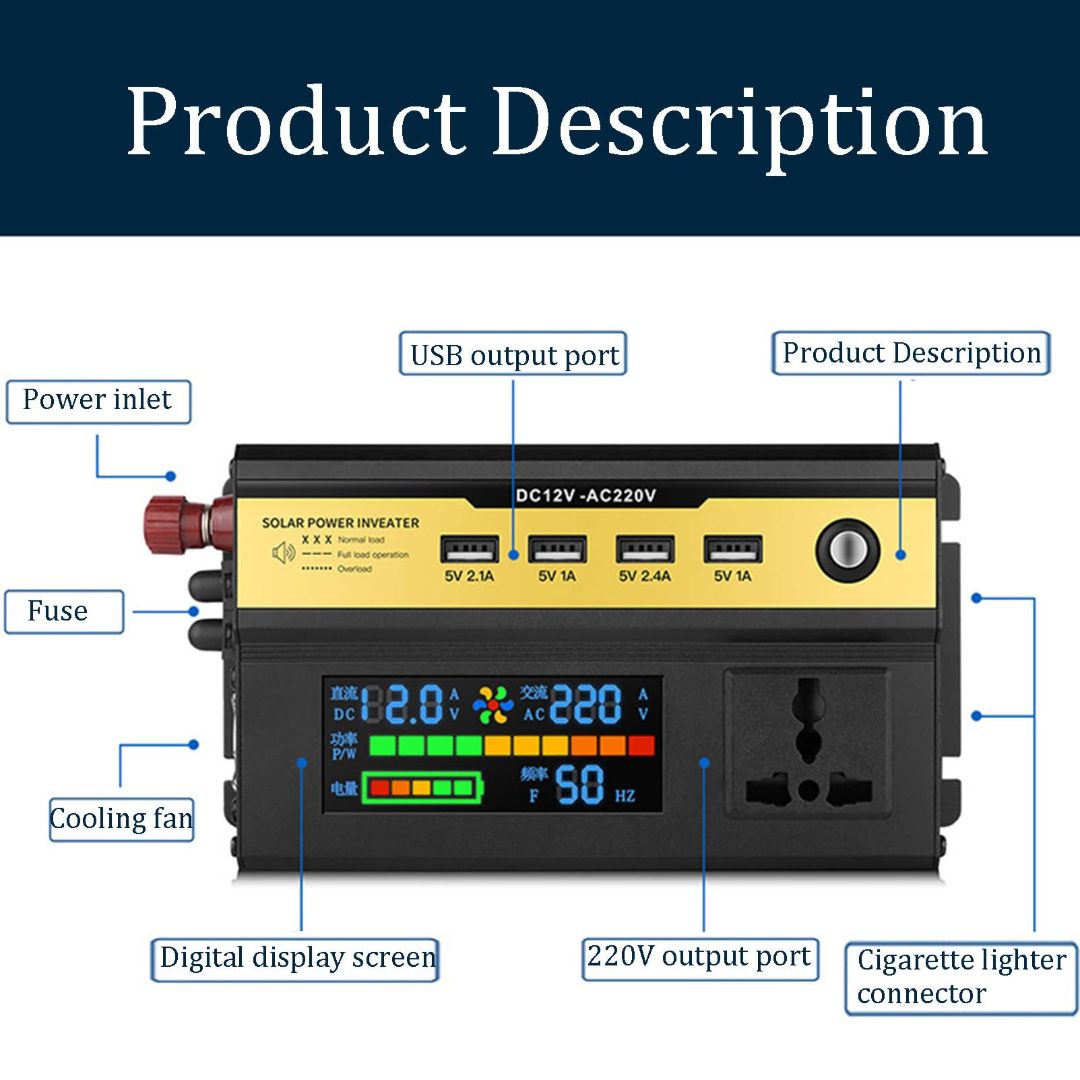 Power Inverter 1200W