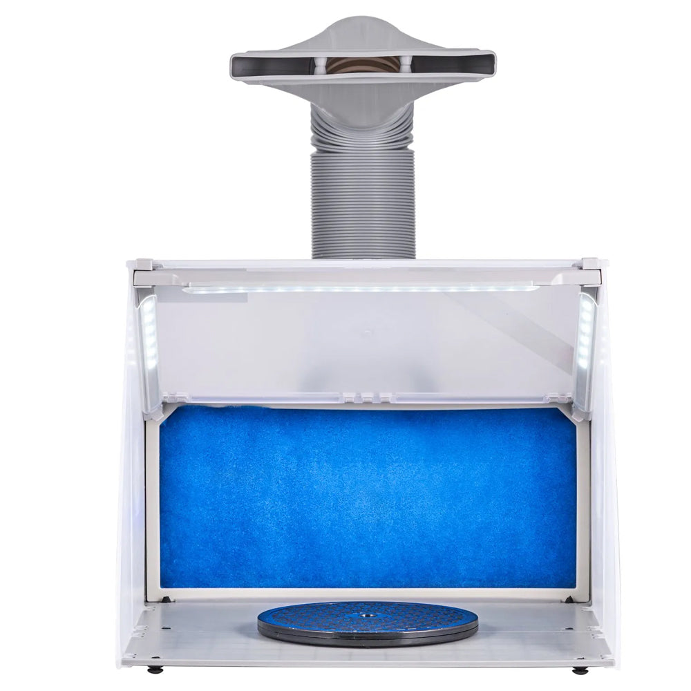 Airbrush Spray Booth With Lights And Exhaust