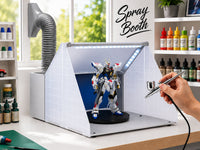 Thumbnail for Airbrush Spray Booth With Lights And Exhaust