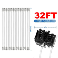 Thumbnail for Chimney Cleaning Brush Kit