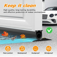 Thumbnail for 5M Garage Door Seals Bottom Rubber with Aluminium Track Retainer Kit Sale
