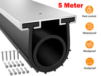 Thumbnail for 5M Garage Door Seals Bottom Rubber with Aluminium Track Retainer Kit Sale