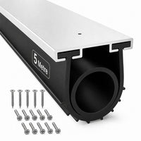 Thumbnail for 5M Garage Door Seals Bottom Rubber with Aluminium Track Retainer Kit Sale