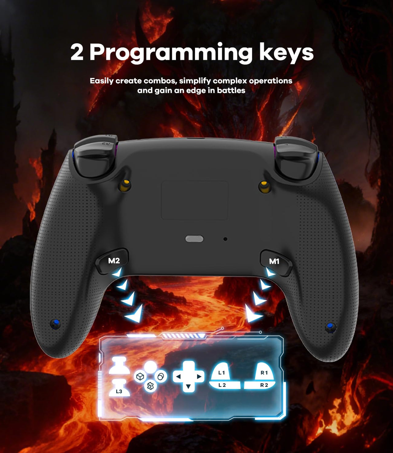 Replacement PS5 Controller Wireless