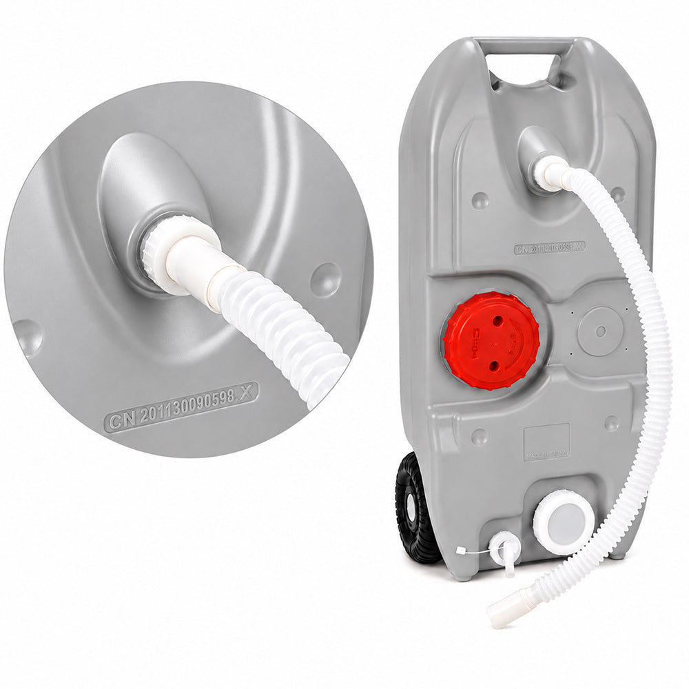Portable Wheel Water Tank 40L