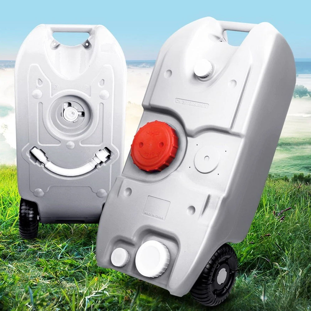 Portable Wheel Water Tank 40L