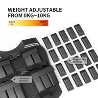 Thumbnail for Adjustable Weight Vest 10kg
