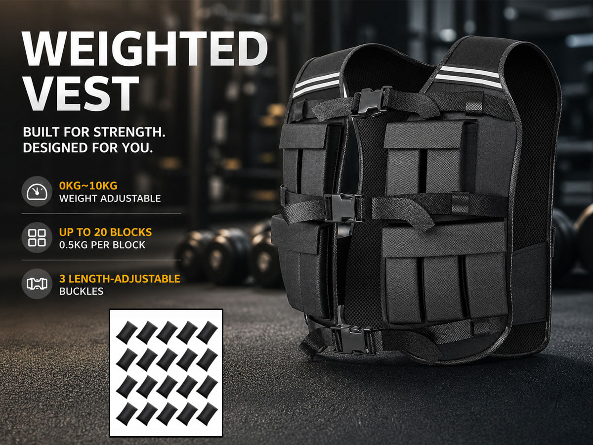 Adjustable Weight Vest 10kg