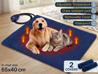 Thumbnail for Electric Pet Heat Pad Heating Mat Dog with 2 Cloth Covers