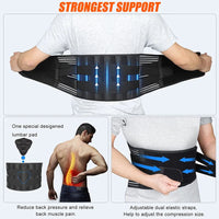 Thumbnail for Back Support Belt Lower Back Brace