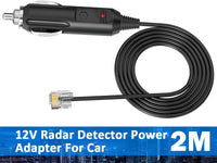 Thumbnail for Power Cable Cord for Escort, Beltronic, V1 & Uniden Radar Detectors