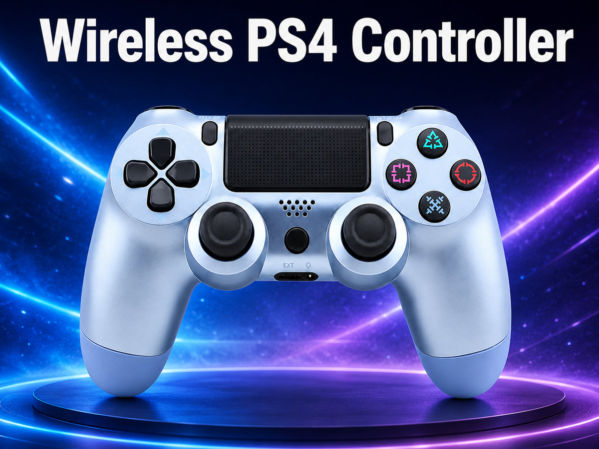 Wireless PS4 Controller Berry Blue