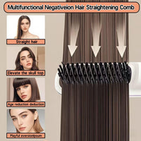 Thumbnail for Cordless Hair Straightener Brush 3 Setting