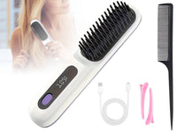 Thumbnail for Cordless Hair Straightener Brush 3 Setting