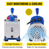 Thumbnail for 3CFM Vacuum Pump Single Stage