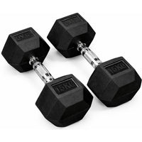 Thumbnail for Dumbbell Set - 2 x 15kg Hex Weights
