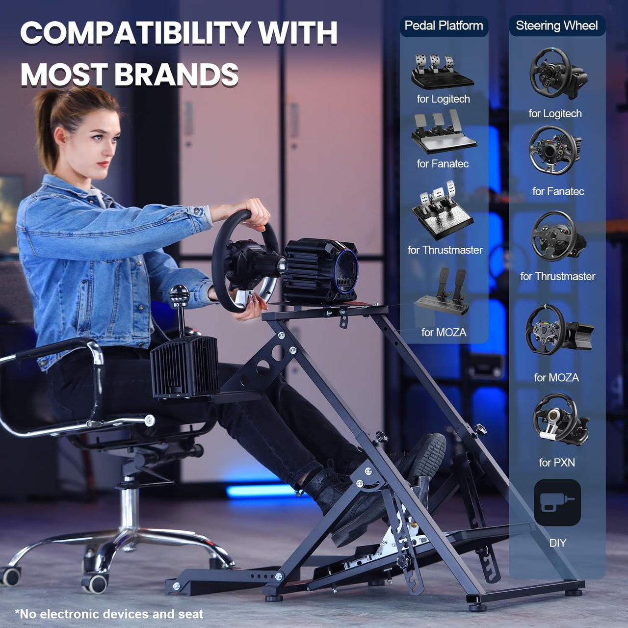 Racing Wheel Stand Simulator