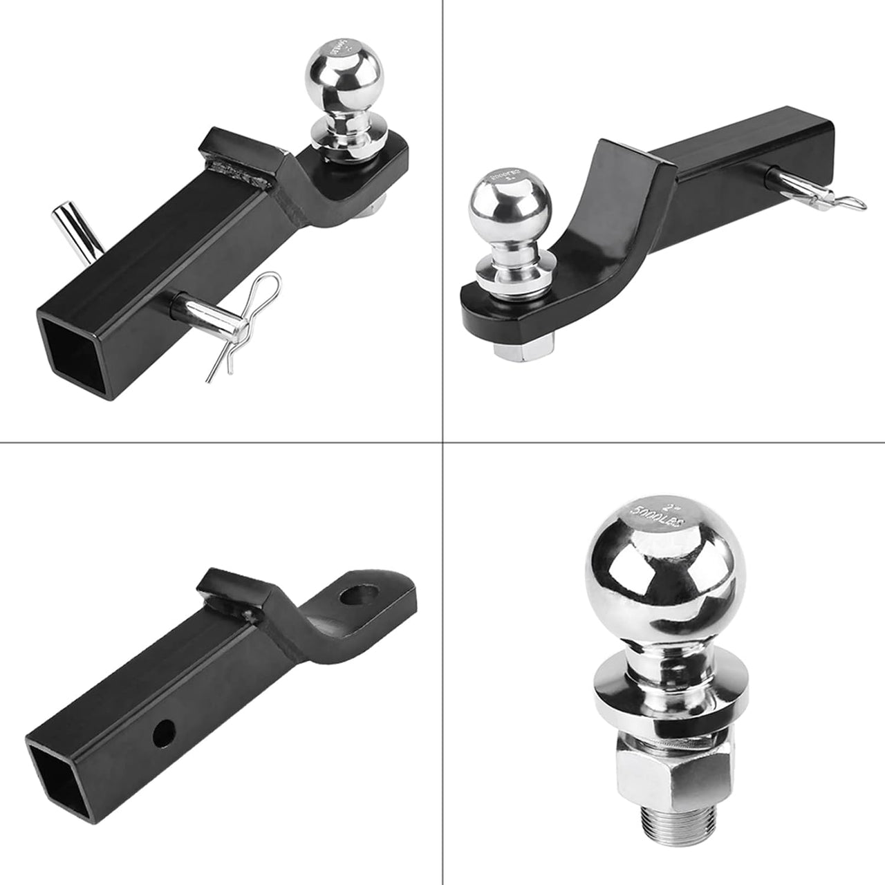 Trailer Tow Hitch Ball Mount