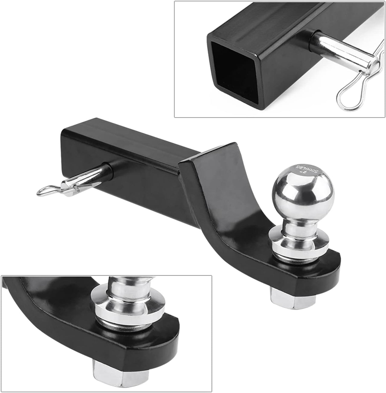 Trailer Tow Hitch Ball Mount