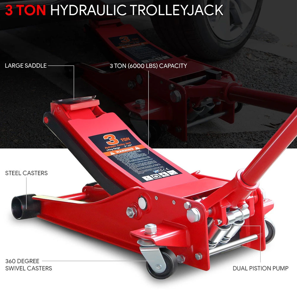 3 Ton Hydraulic Floor Jack