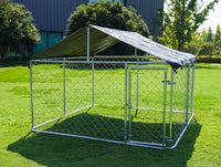 Thumbnail for Outdoor Dog Run with Shade Sail
