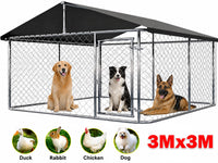 Thumbnail for Outdoor Dog Run with Shade Sail
