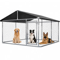 Thumbnail for Outdoor Dog Run with Shade Sail