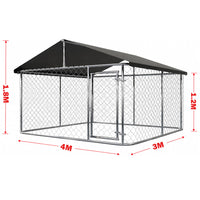 Thumbnail for Outdoor Dog Run with Shade Sail