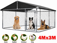 Thumbnail for Outdoor Dog Run with Shade Sail