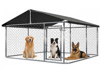 Thumbnail for Outdoor Dog Run with Shade Sail