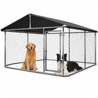 Thumbnail for Outdoor Dog Run with Shade Sail