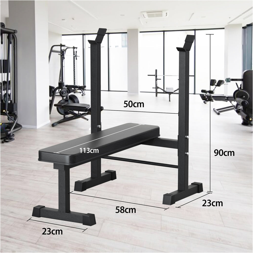Weight Bench With Rack