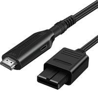Thumbnail for WII To HDMI Converter Cable For HDTV Display N64 To 1080p HD