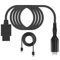 Thumbnail for WII To HDMI Converter Cable For HDTV Display N64 To 1080p HD