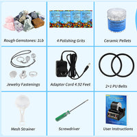 Thumbnail for KomeStone Advanced Professional Rock Tumbler Kit