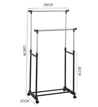 Thumbnail for Double Cloth Rack Garment Rack