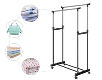 Thumbnail for Double Cloth Rack Garment Rack