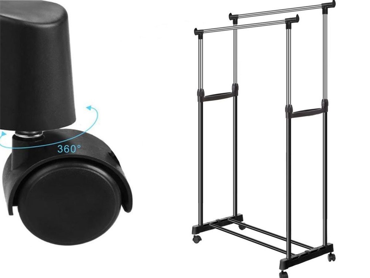 Double Cloth Rack Garment Rack