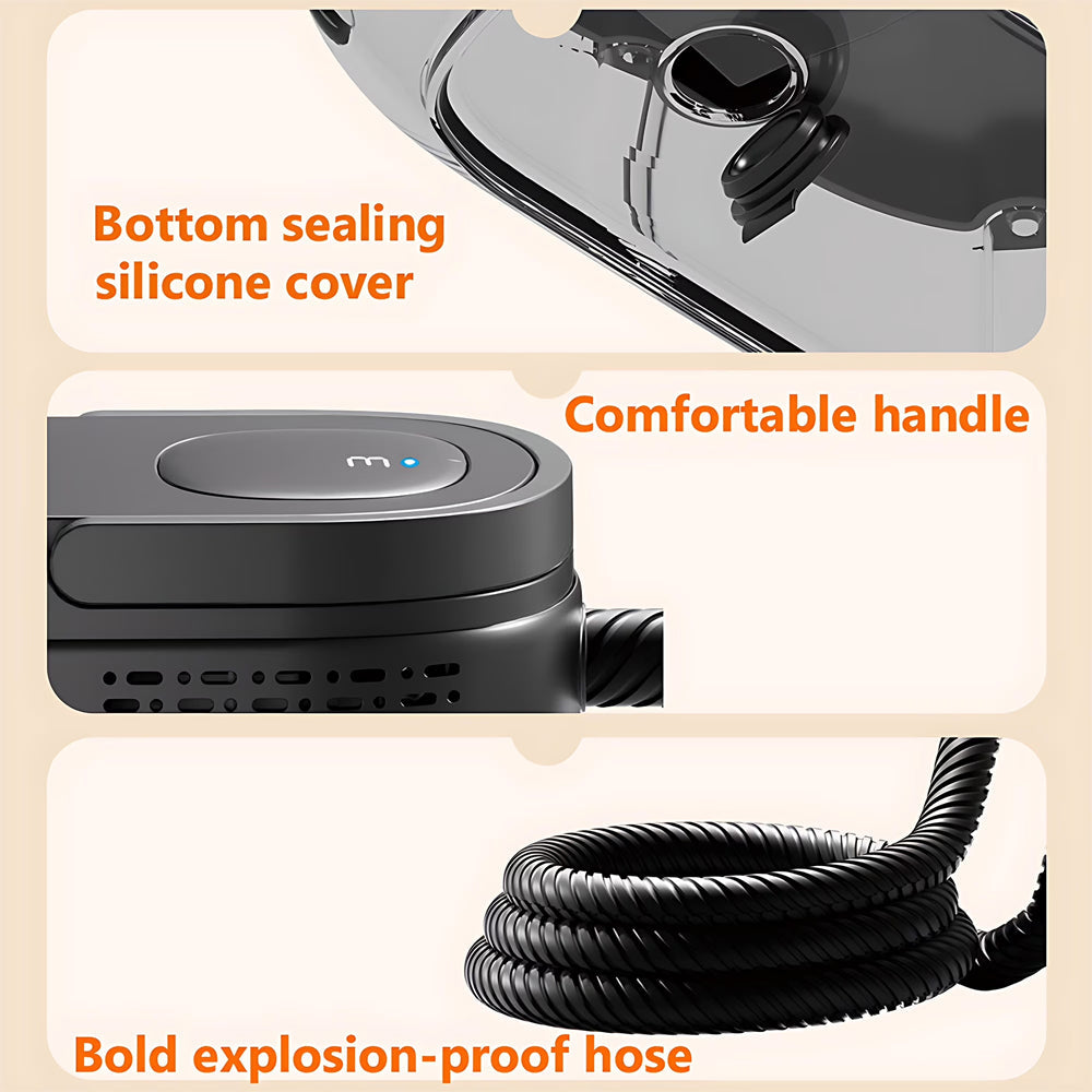 Handheld 2500W Steam Cleaner High Temperature Pressurized